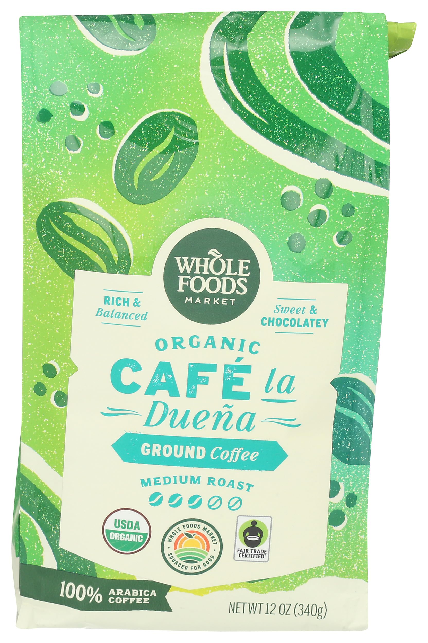 Whole Foods Market, Organic Café la Duena Ground Coffee
