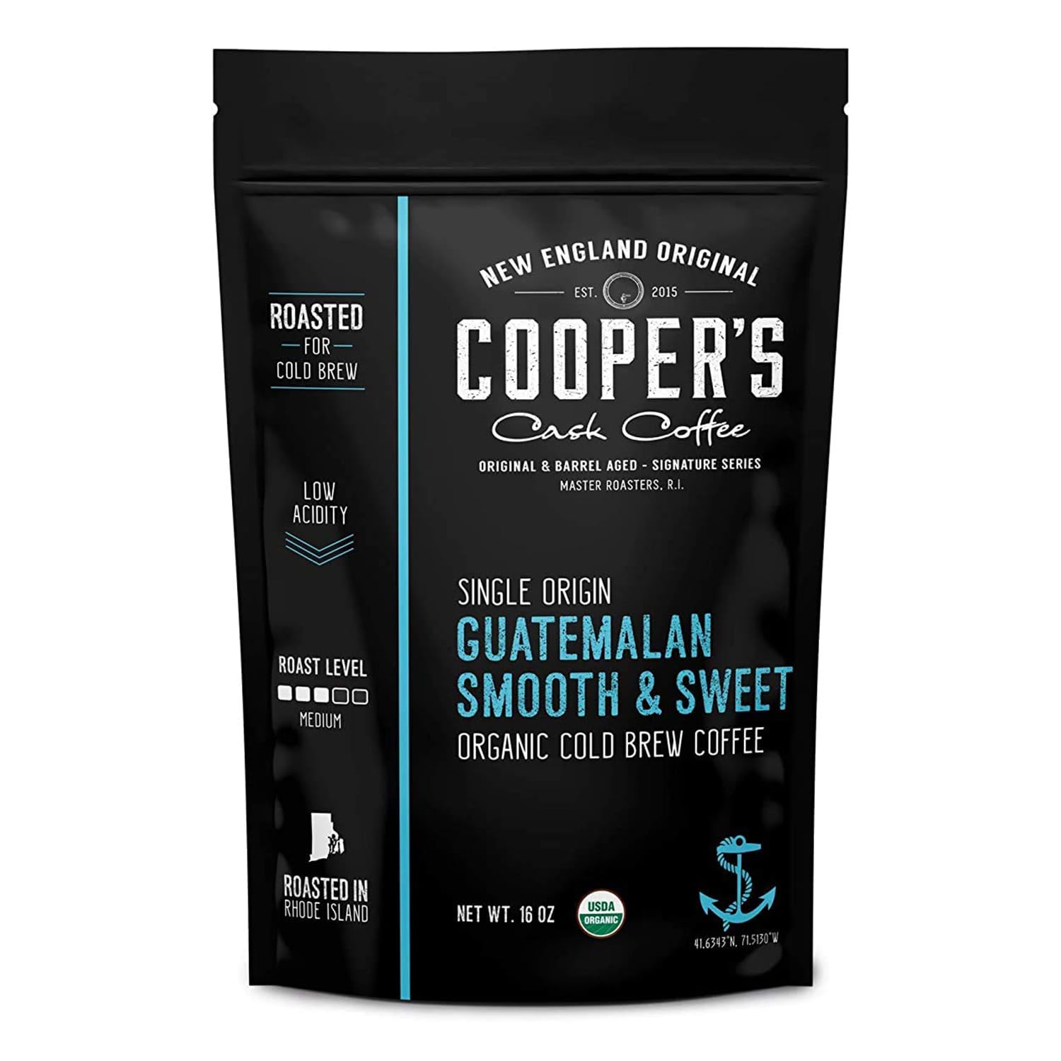 Guatemala Organic Cold Brew Coffee, Single Origin
